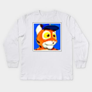 Timber Portrait Sprite Kids Long Sleeve T-Shirt